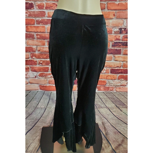INC Velvet Flare Leg Pants Size 16W NWT - Picture 4 of 5